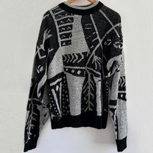 Vintage Crewneck Knit Sweater